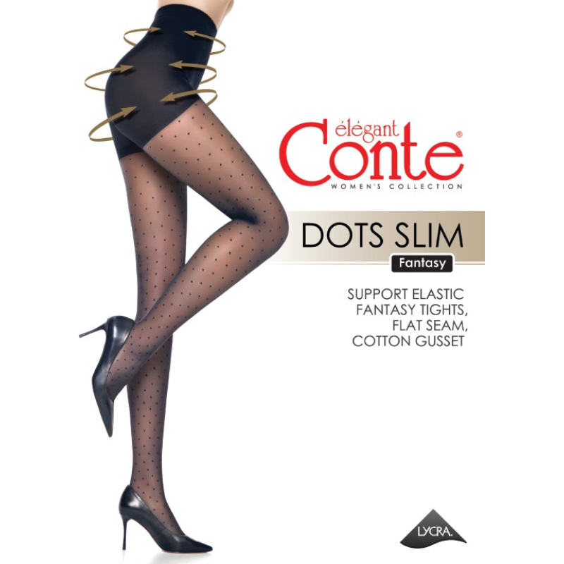 Dots Slim corrigerende damesfantasie panty